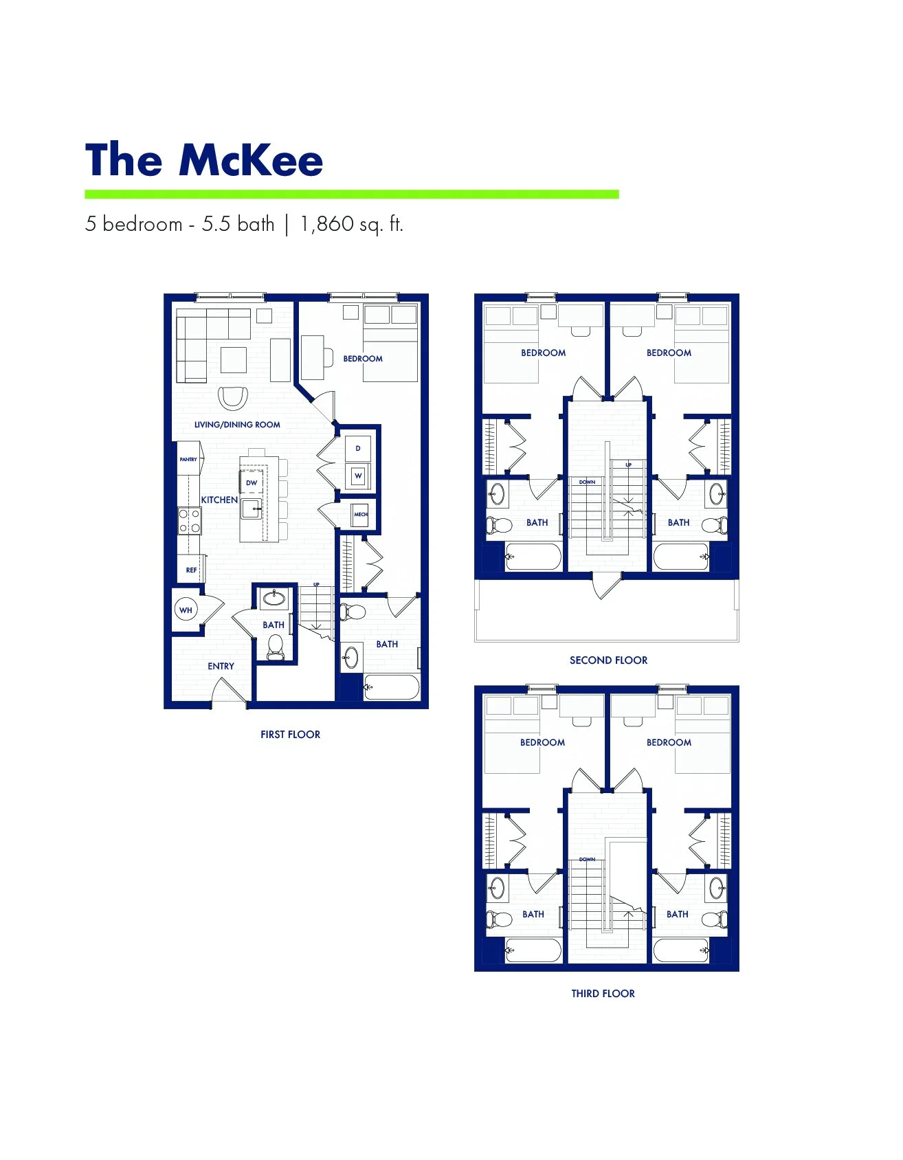 Floor Plans — The Valley Apartments State College