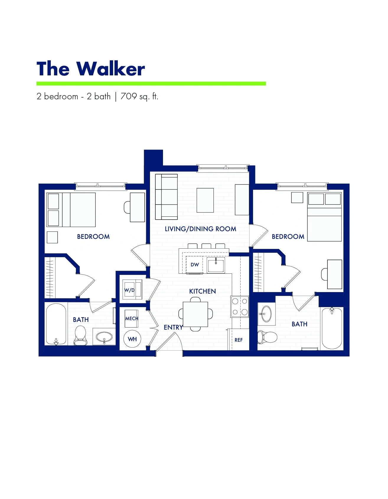 Floor Plans — The Valley Apartments State College