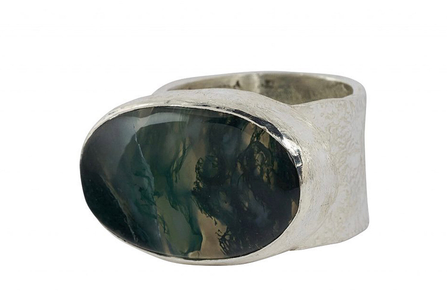 STATEMENT MOSS AGATE RING (Copy) (Copy)