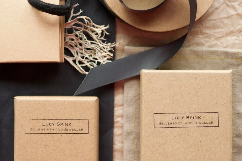 lucy spink jewellery packaging