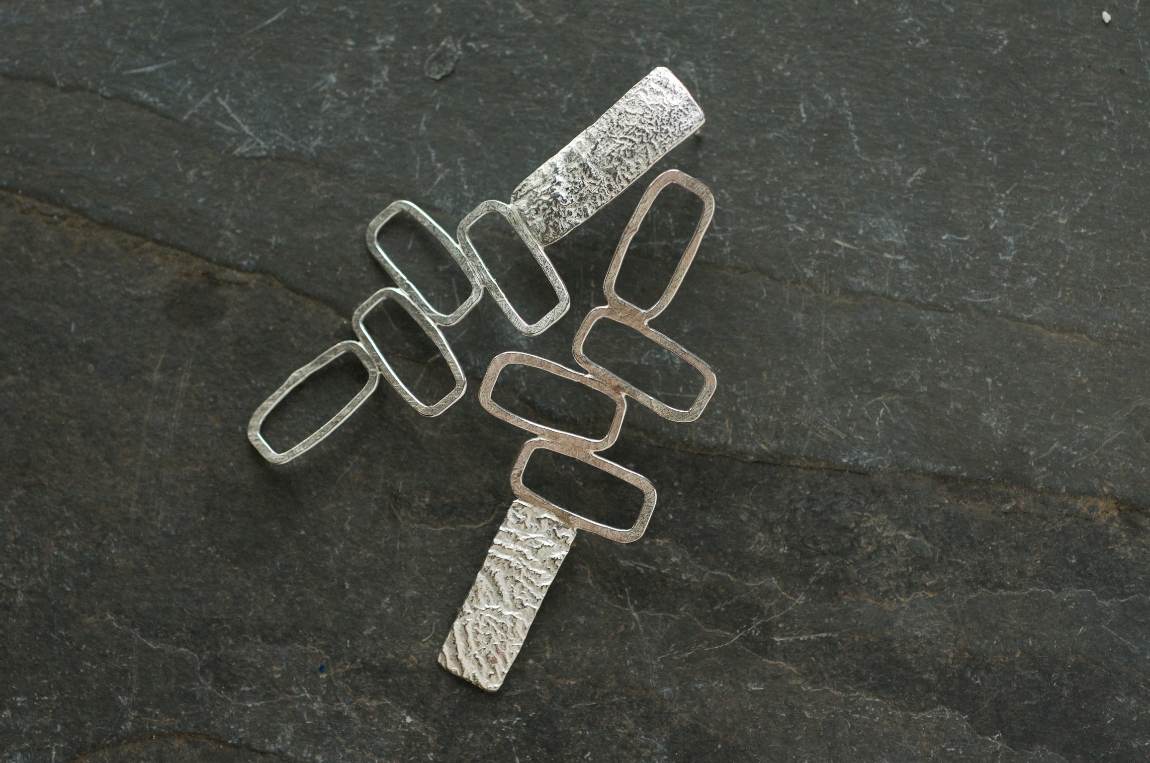 Mini Monolith standing stone earrings