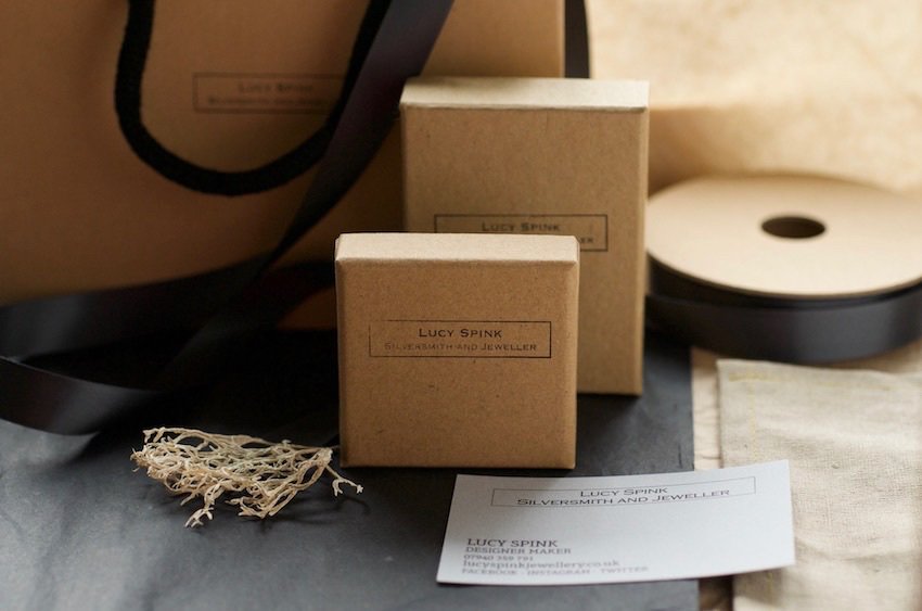 Lucy Spink Jewellery packaging