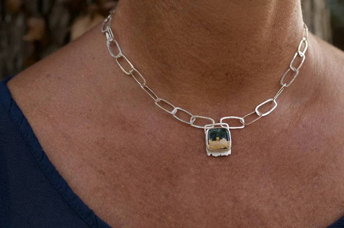 Model mini monolith necklace ocean jasper.jpeg