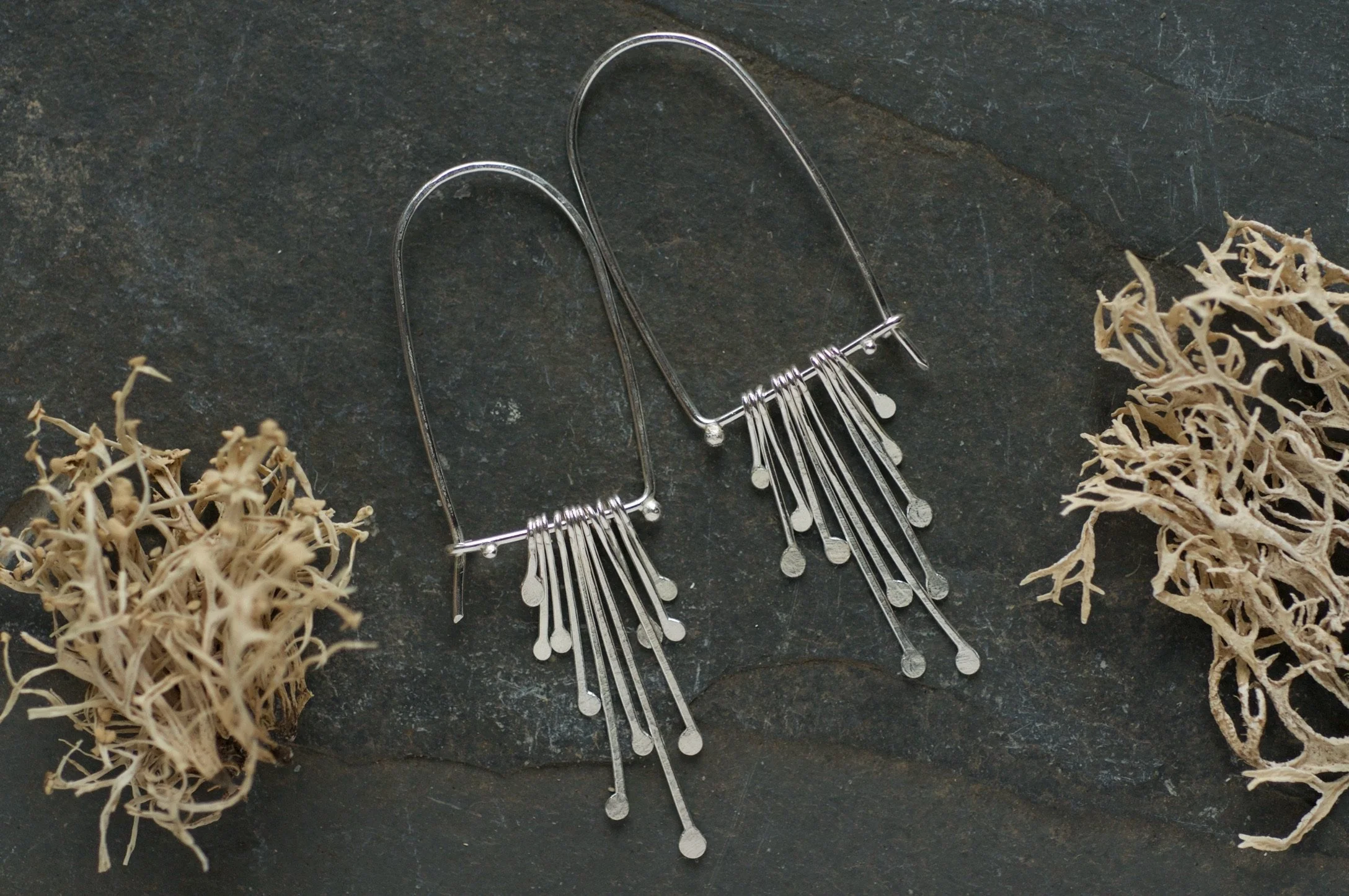 Elegant Synthesis earrings