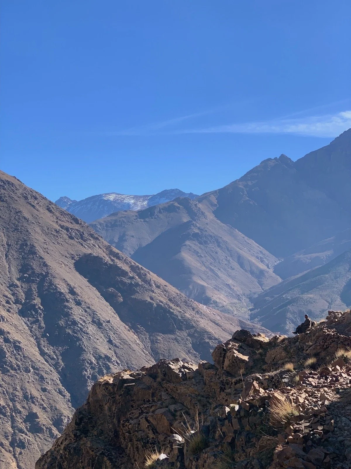 Terrifying footpath with Berber Man.JPG