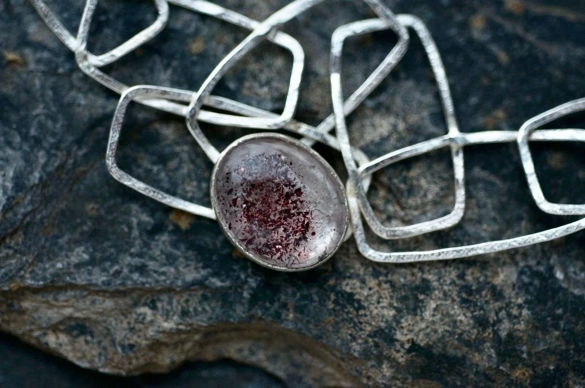 Fire Quartz monolith necklace detail.jpeg
