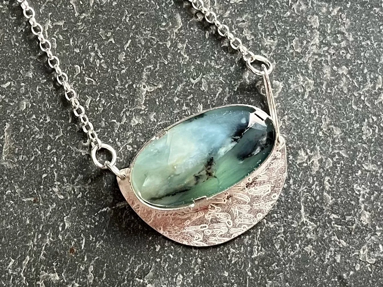 Faceted peruvian blue opal necklace.jpeg