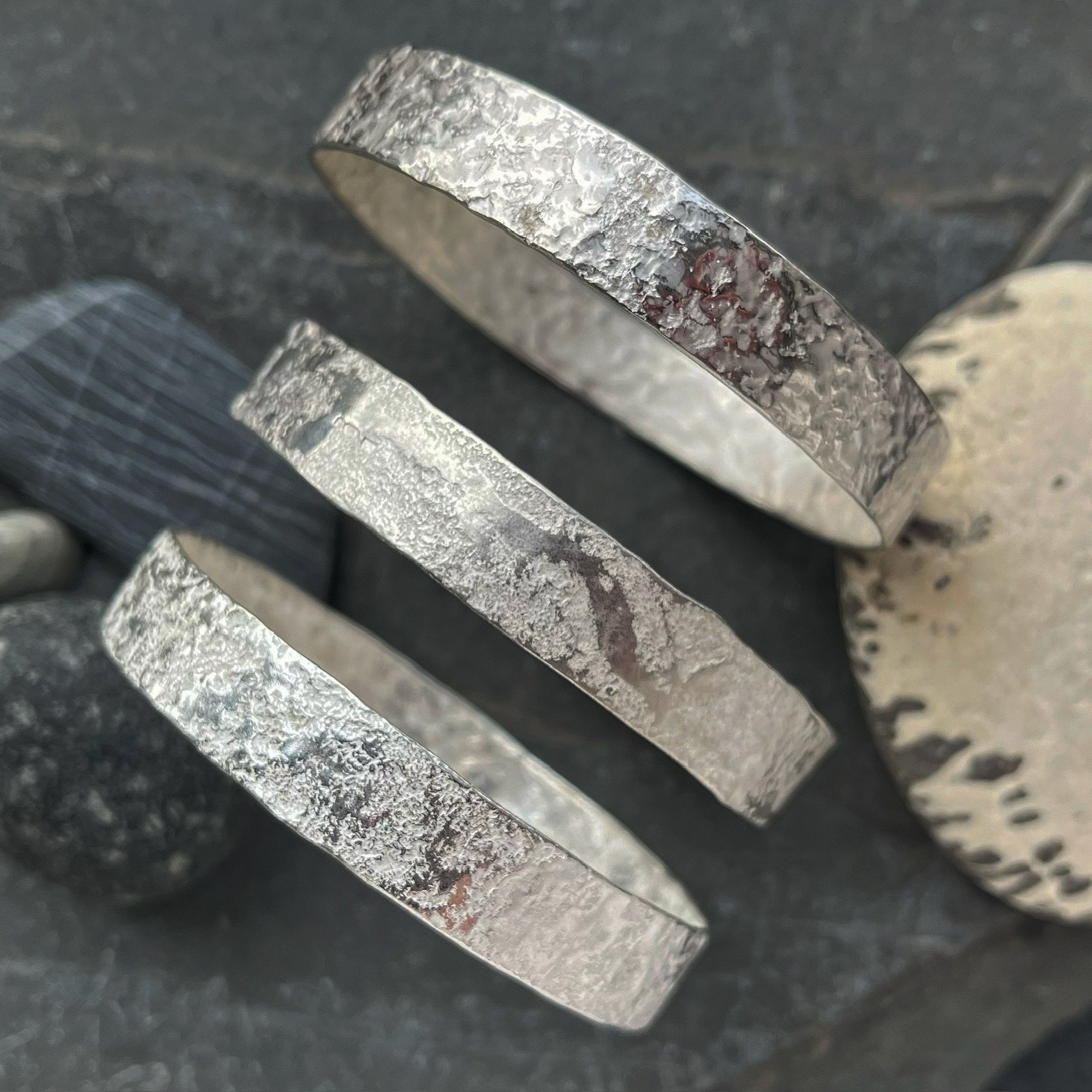 Granite hammered bangles Cape Cornwall.jpg