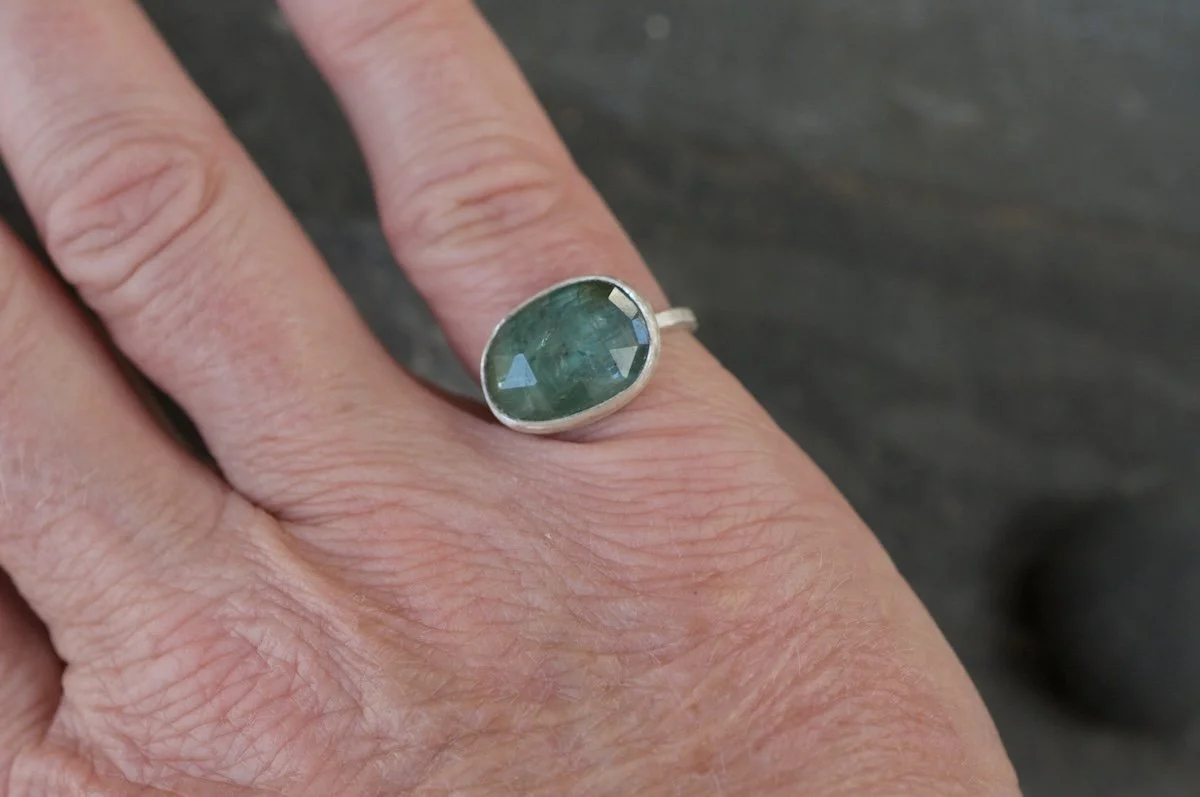 Sparkly green kyanite ring 7.jpeg