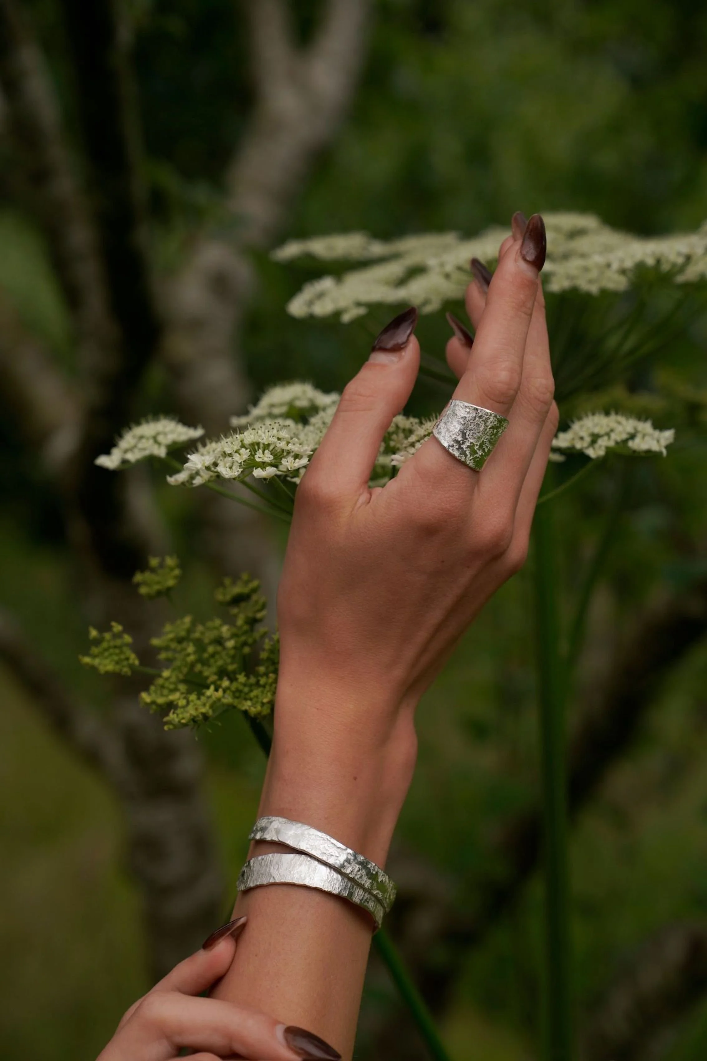 Granite rings and bangles collection modelled.jpg