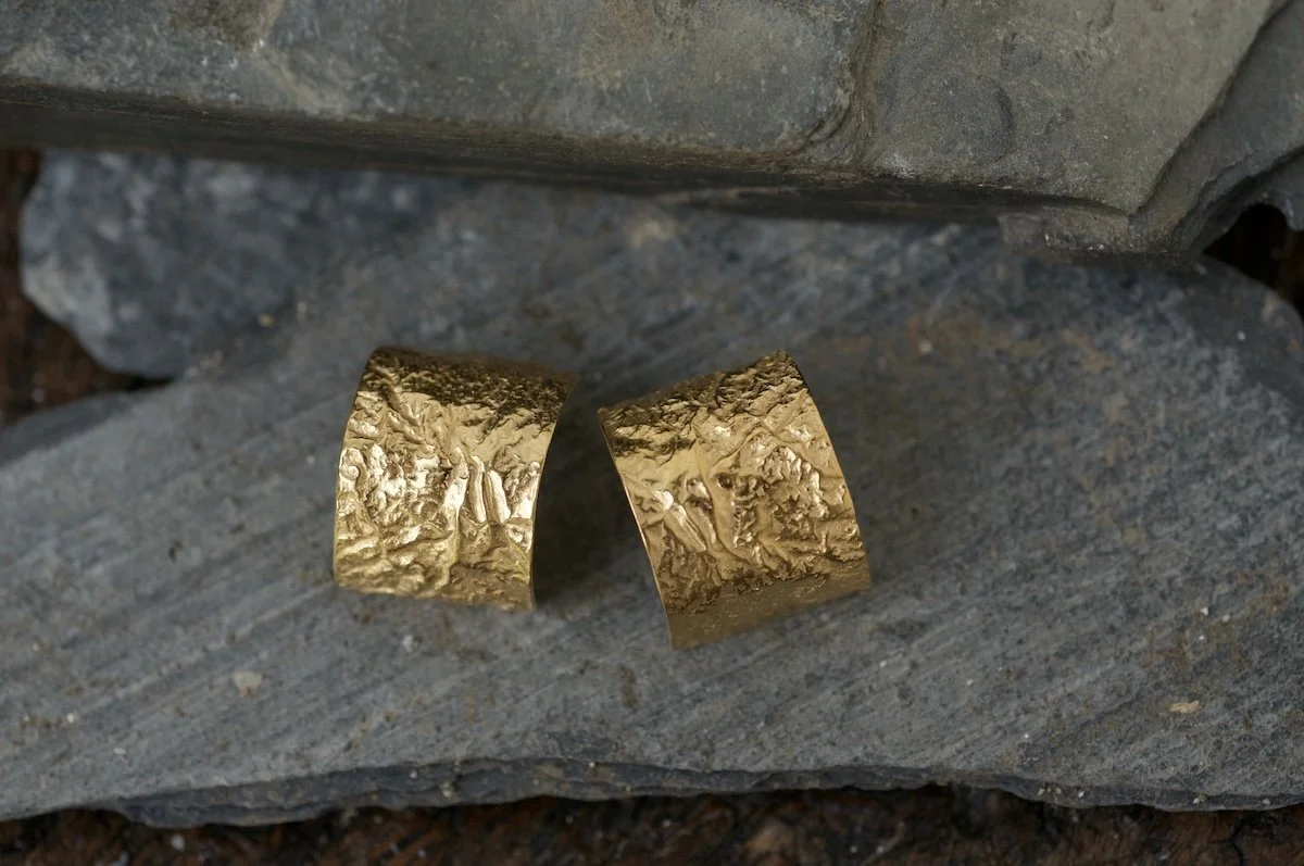 Small chunky gold hoops.jpeg