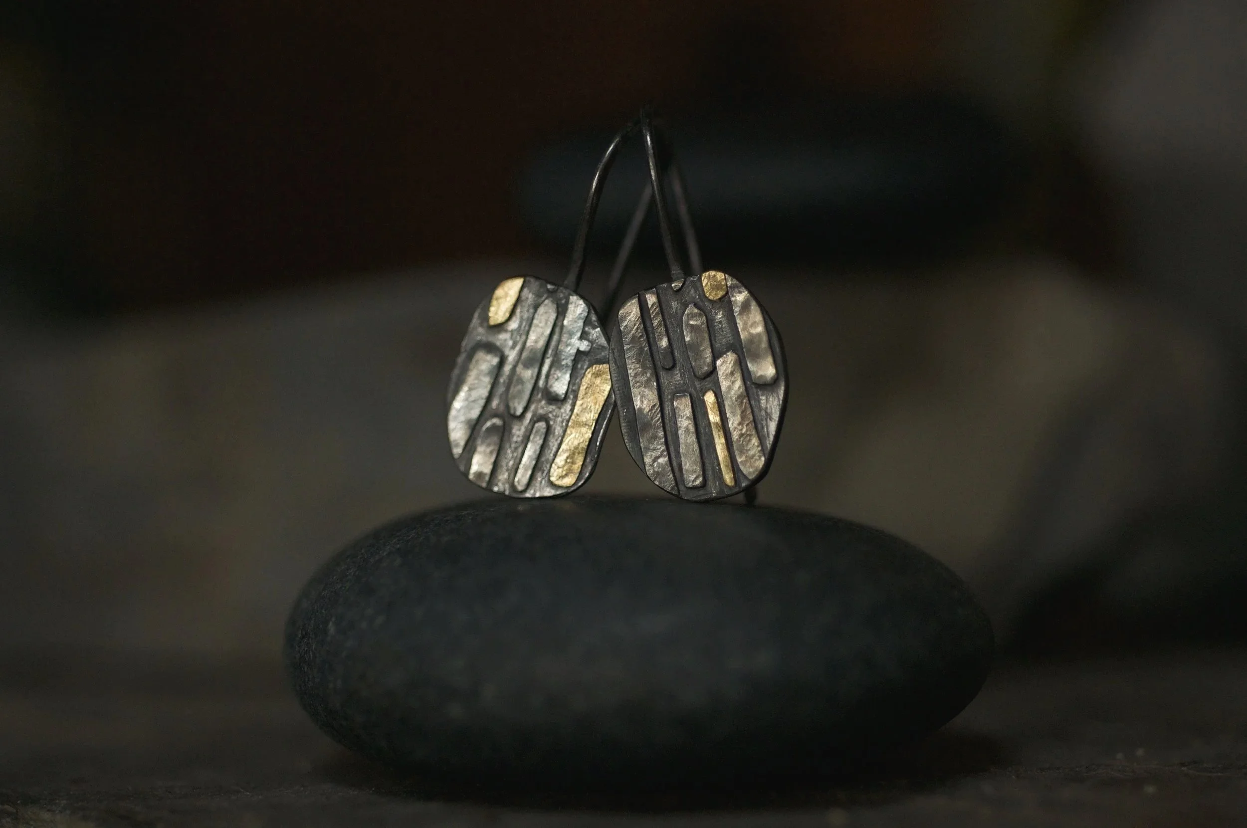 Mylor Pebble earrings