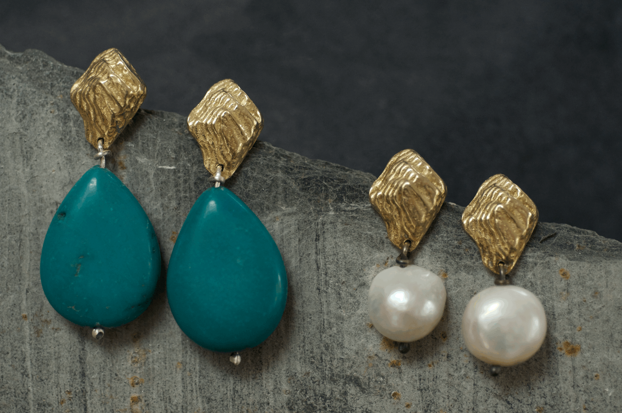 Topography earrings collection
