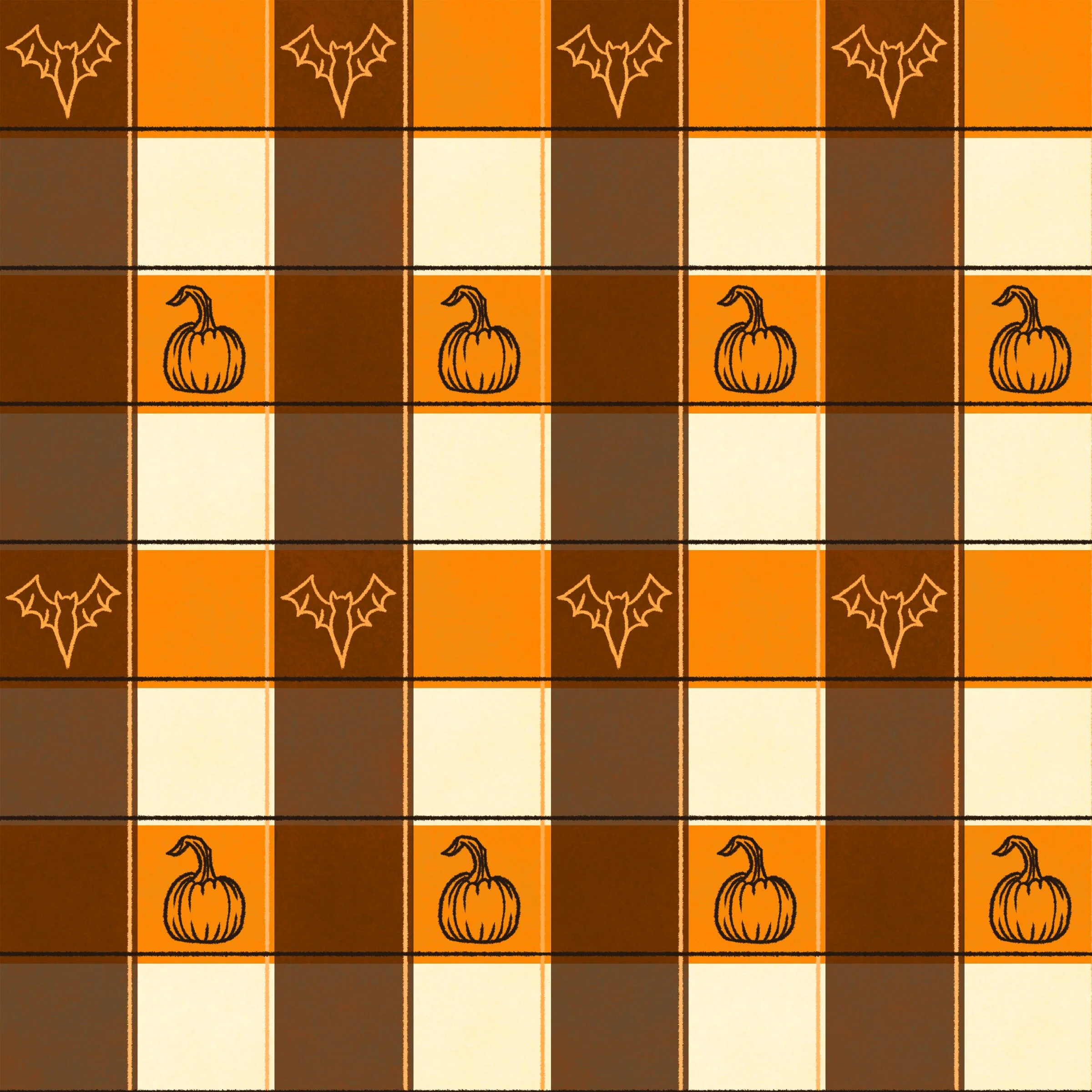 Vintage Halloween Gingham Tiled.jpg