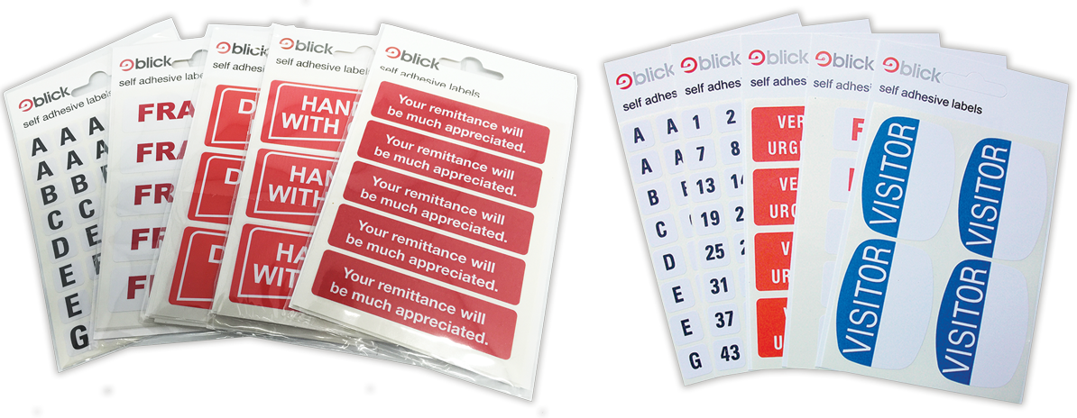 blick printer labels
