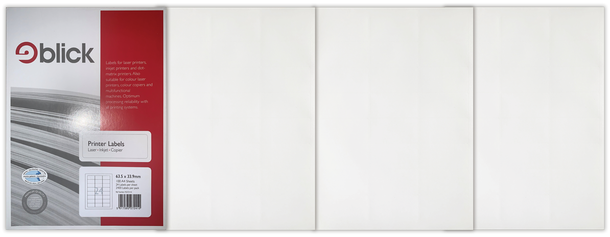 blick printer labels