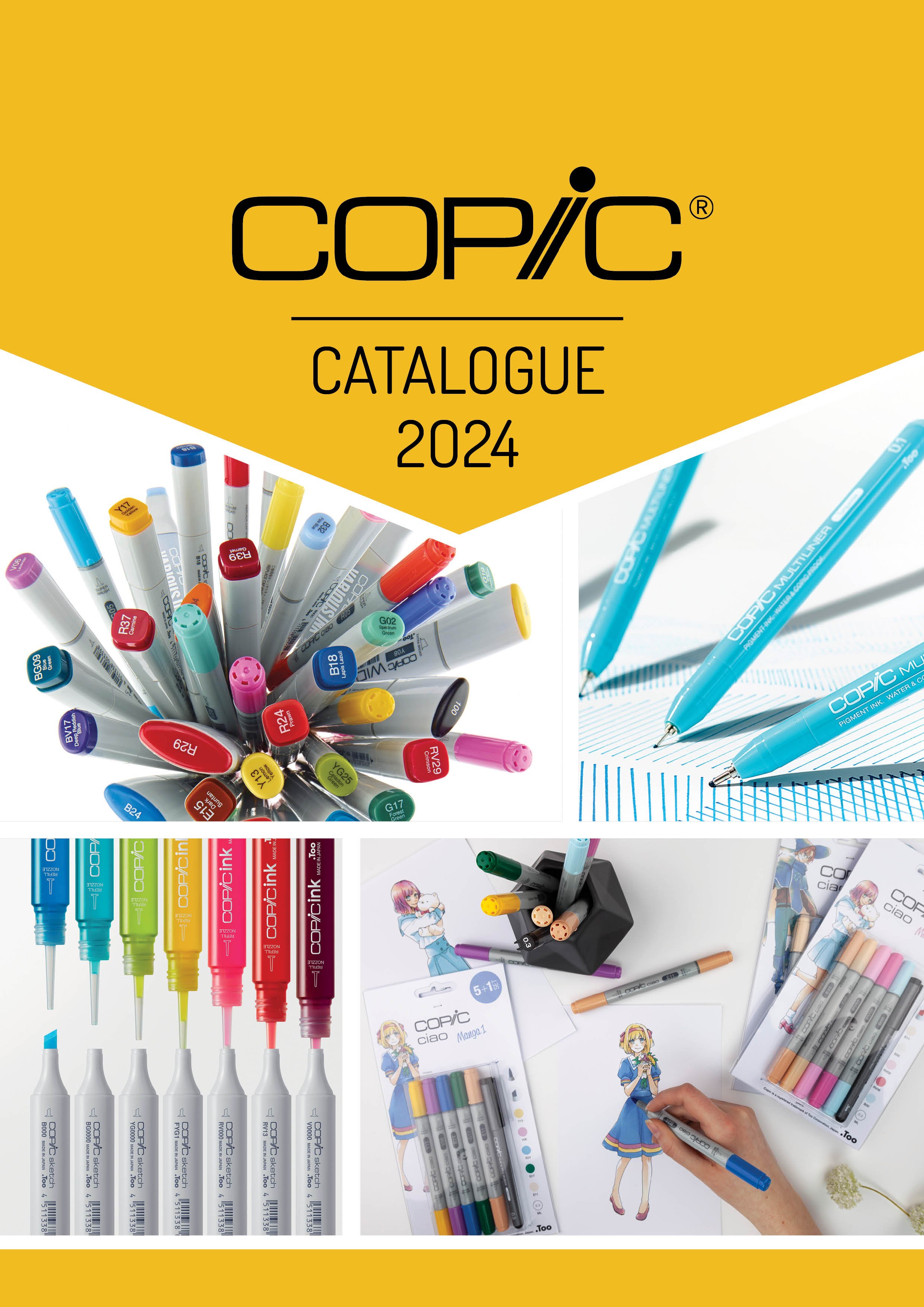 Copic Brand Catalogue 2024