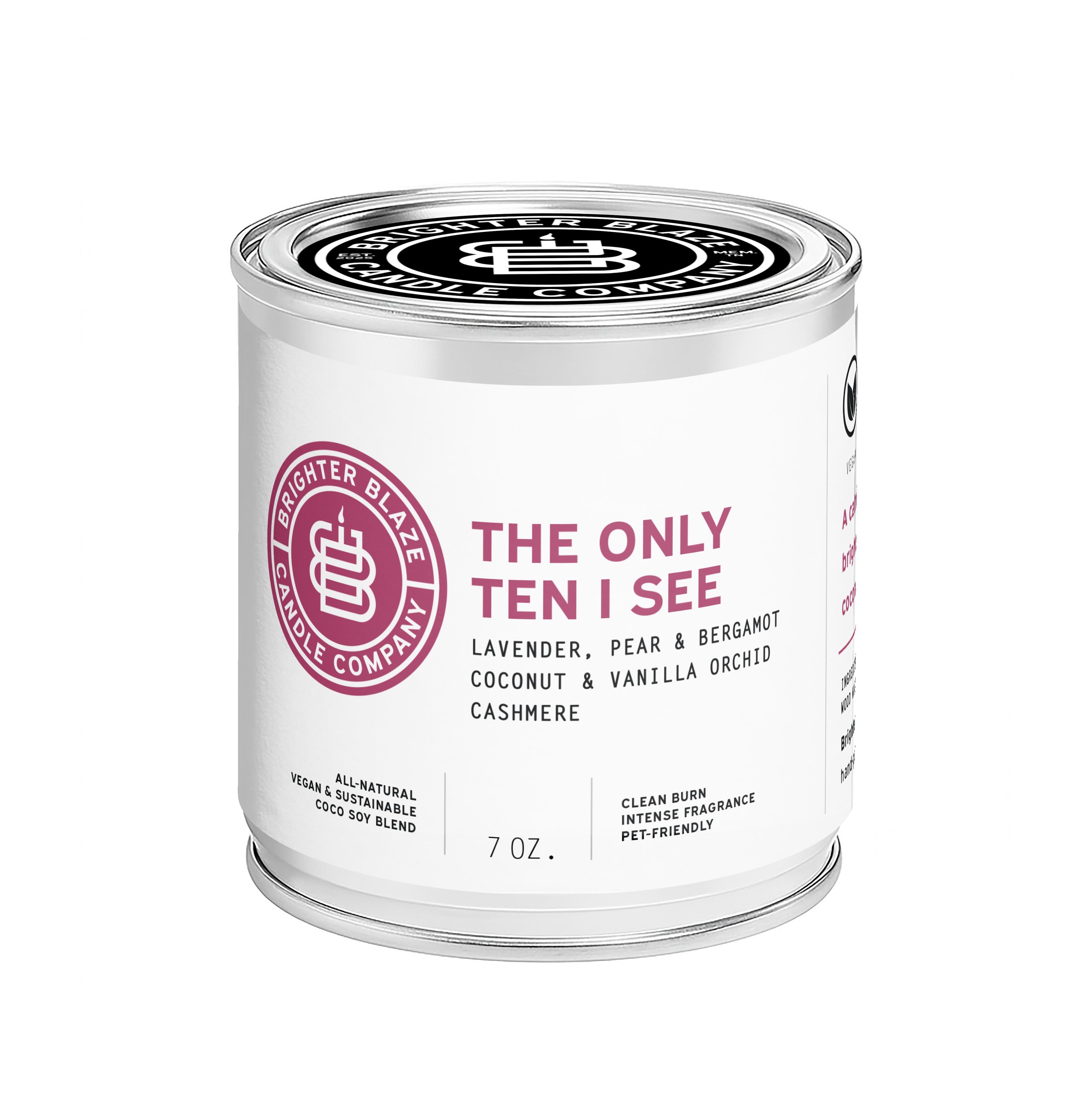 The Only Ten I See 7oz. Tin Candle