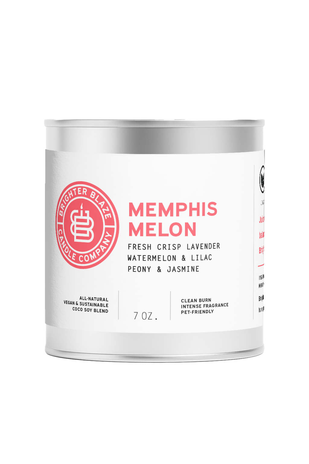 Memphis Melon 7oz. Tin Candle