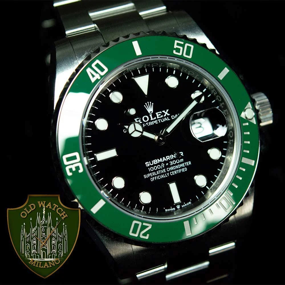 Rolex Submariner Ghiera Verde — Laboratorio Orologeria Duomo