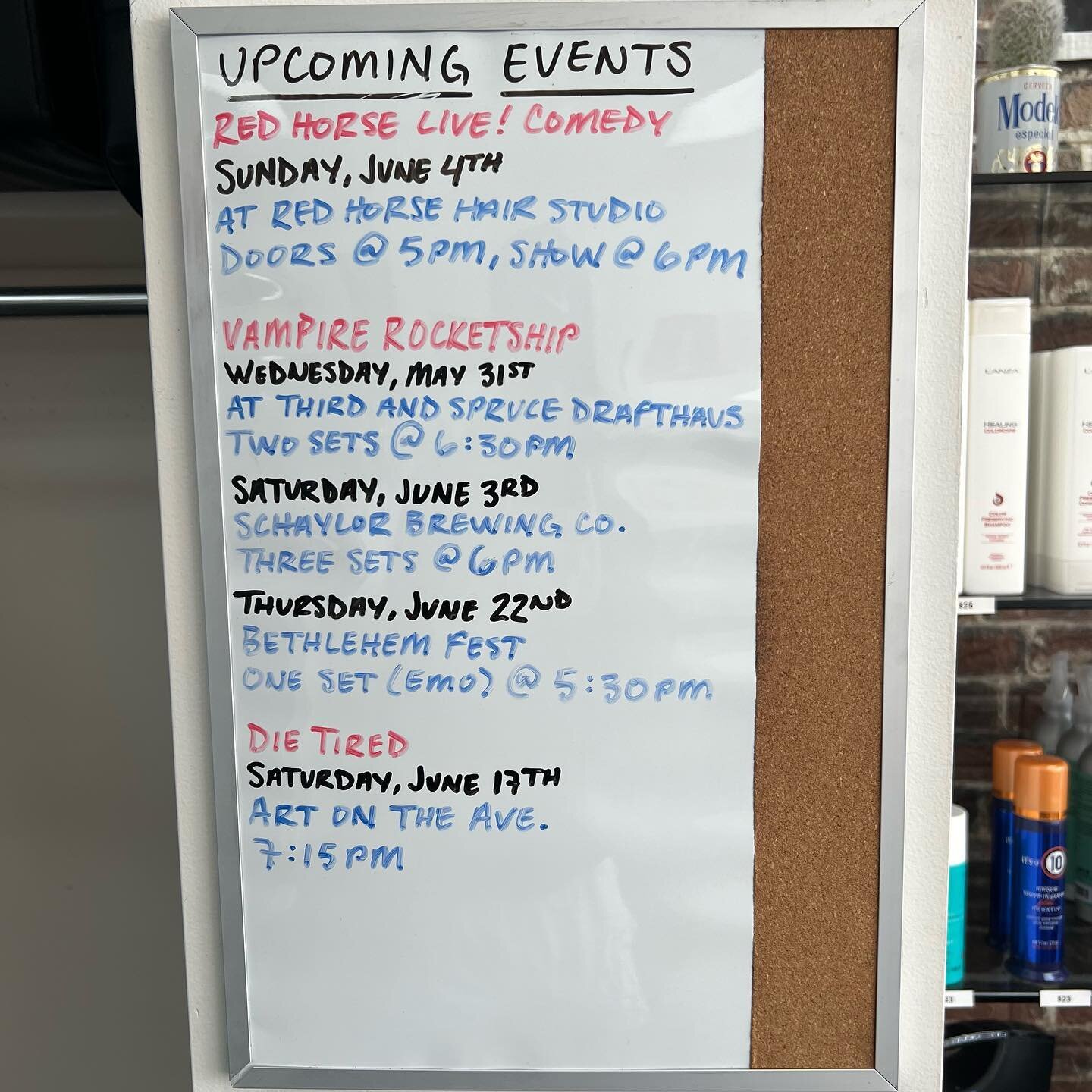 We&rsquo;ve got a packed end of May and June coming up. Partake in the fun times on May 31st and June 3rd, 4th, 17th, and 22nd!