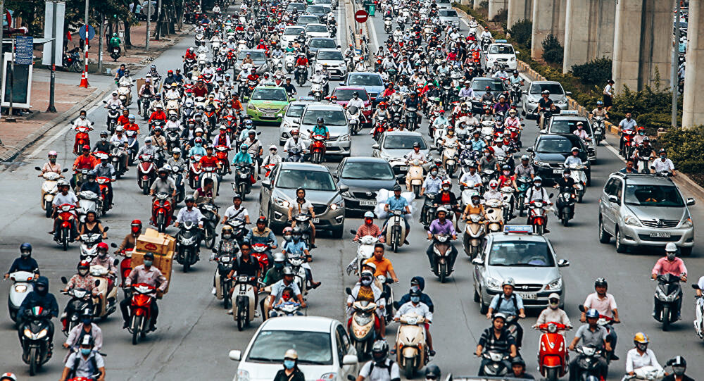 Traffic in Hanoi