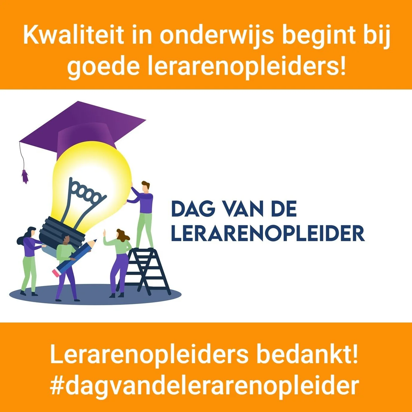 Vrijdag 7 november vieren we de Dag van de Lerarenopleider! 