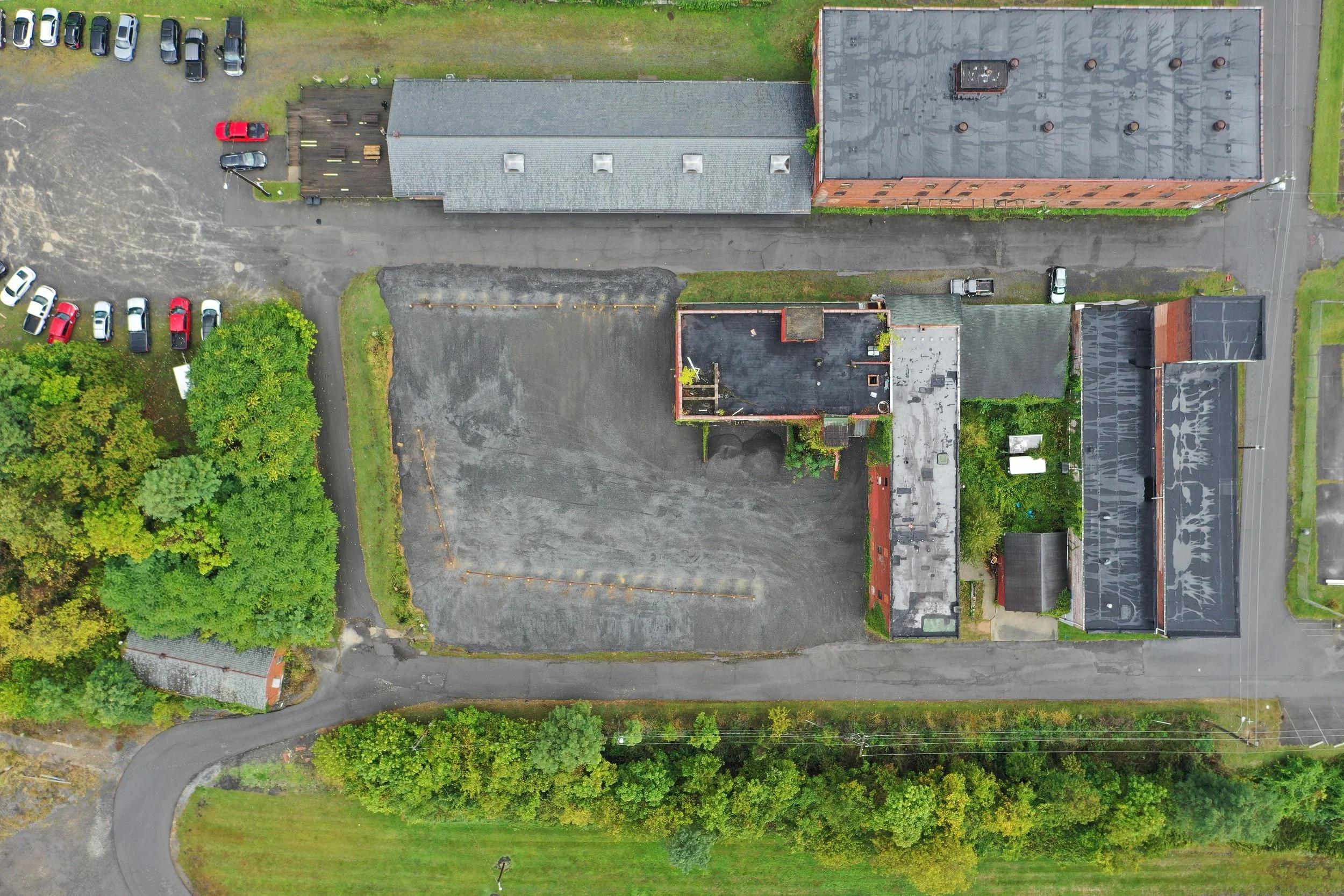  Aerial showing proximity to the adjacent train depot 