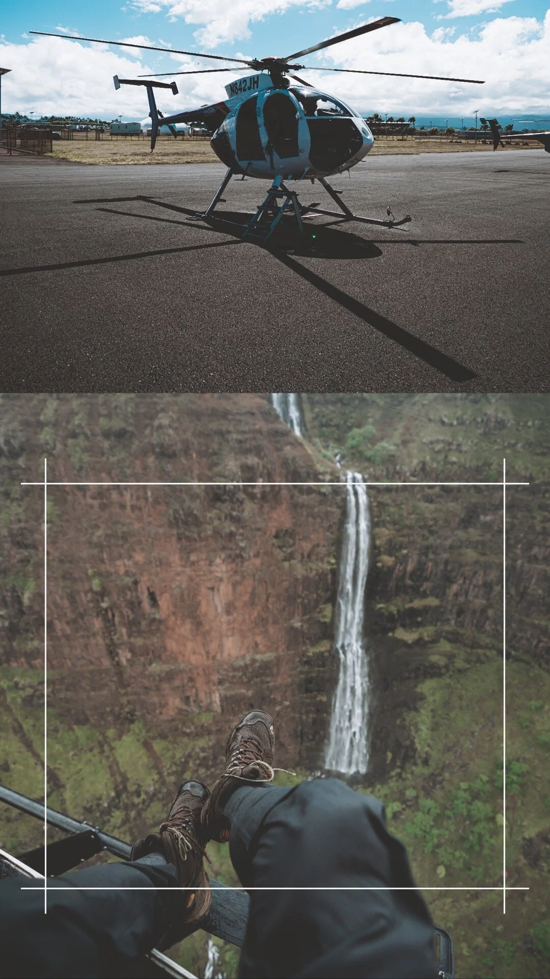 Doors off Helicopter Kauai 