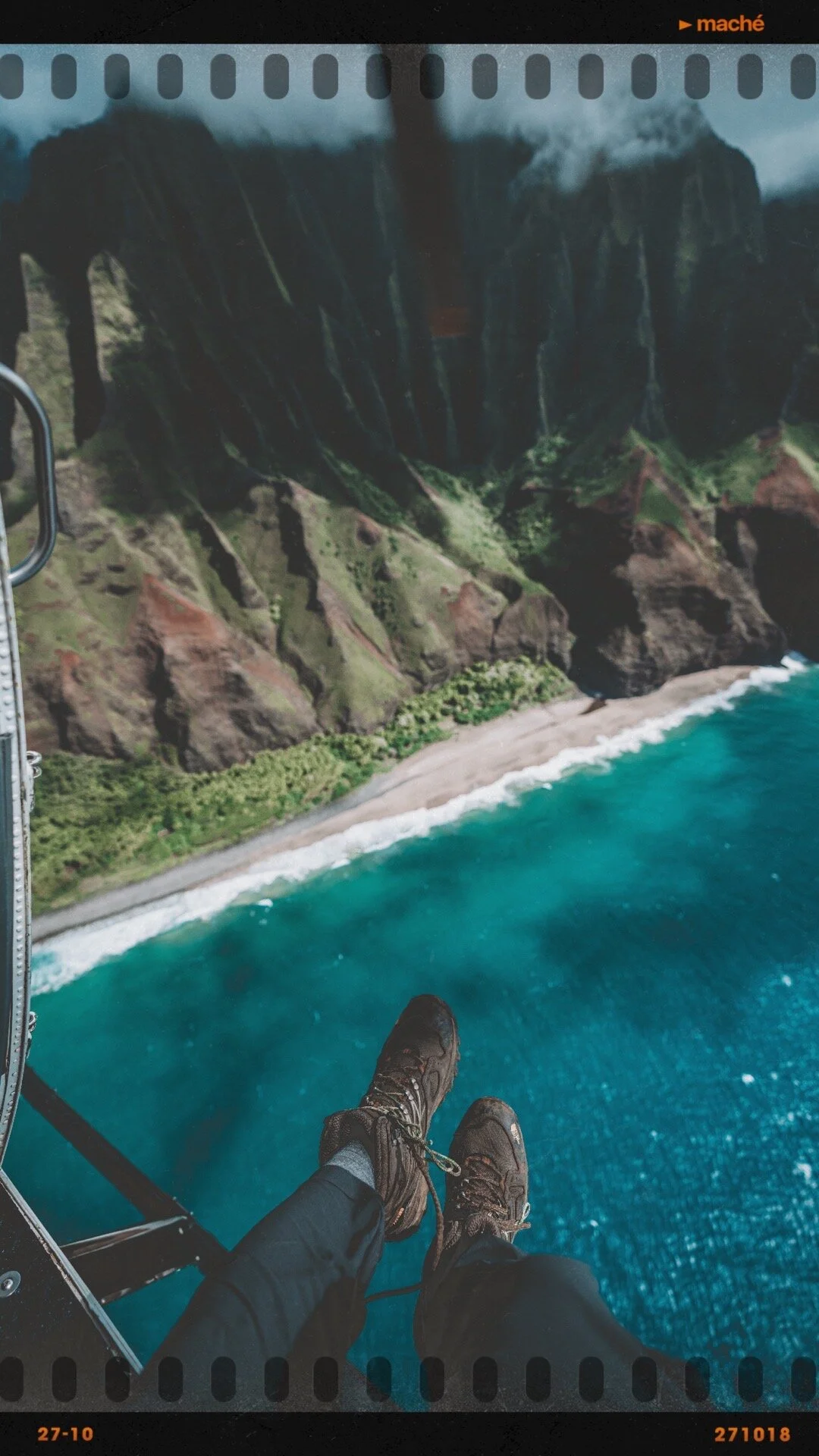 Doors off Helicopter Kauai 