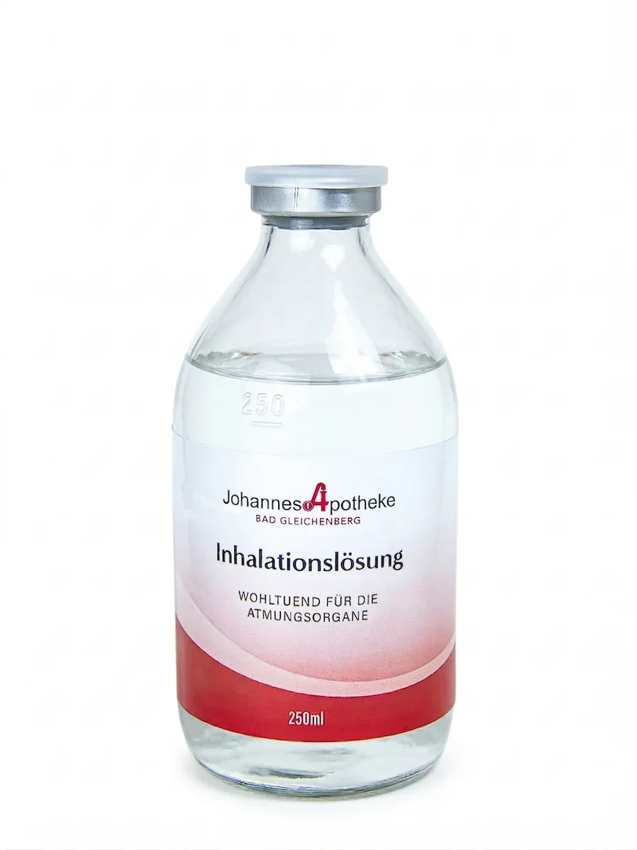 Inhalationslösung, wohltuende für die Atemorgane