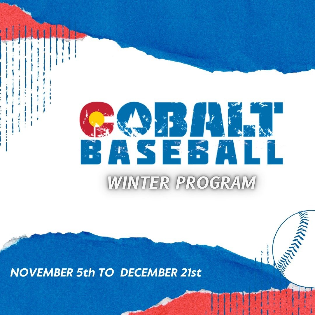 Only a few spots still remain for our Cobalt Baseball Winter Program. 

Register today at cobaltathlete.com

Click on &quot;Cobalt Winter Baseball Registration&quot; and sign up today before it's sold out!

#Cobaltathlete
#Cobaltbaseball