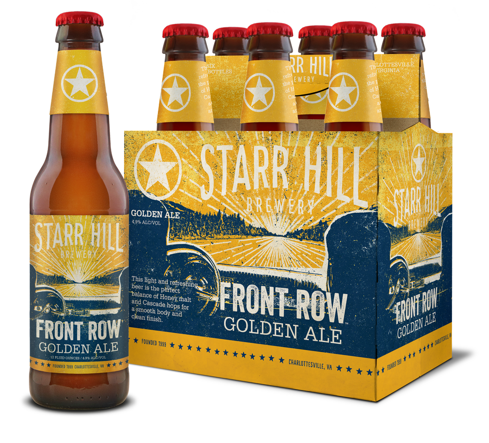Front Row Golden Ale by Starr Hill Brewery LLC