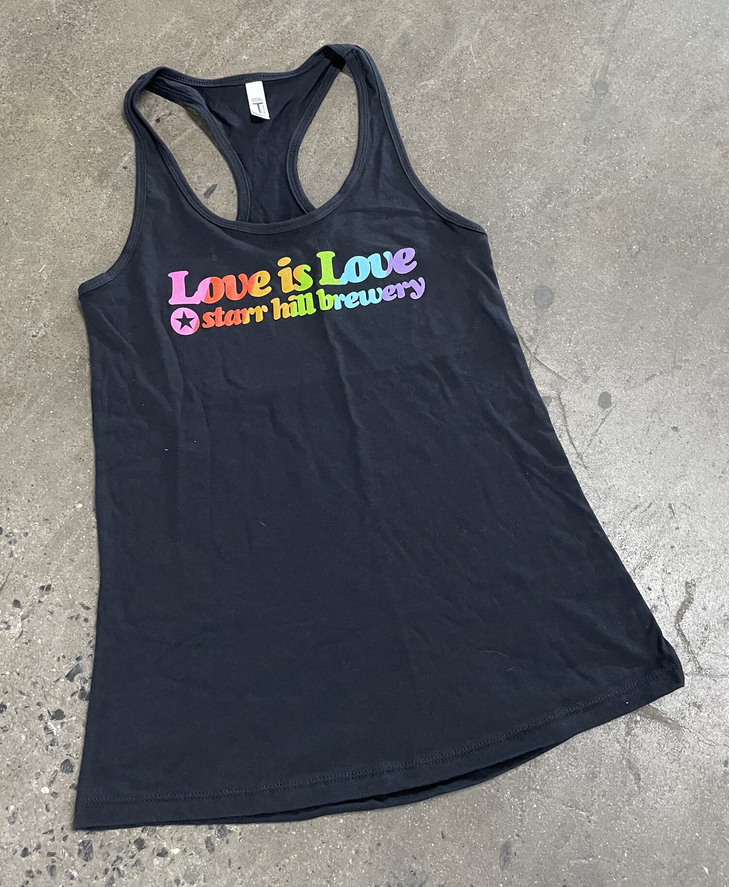 Dusør Mængde penge Tradition Love Is Love Tank Top — Starr Hill Brewery