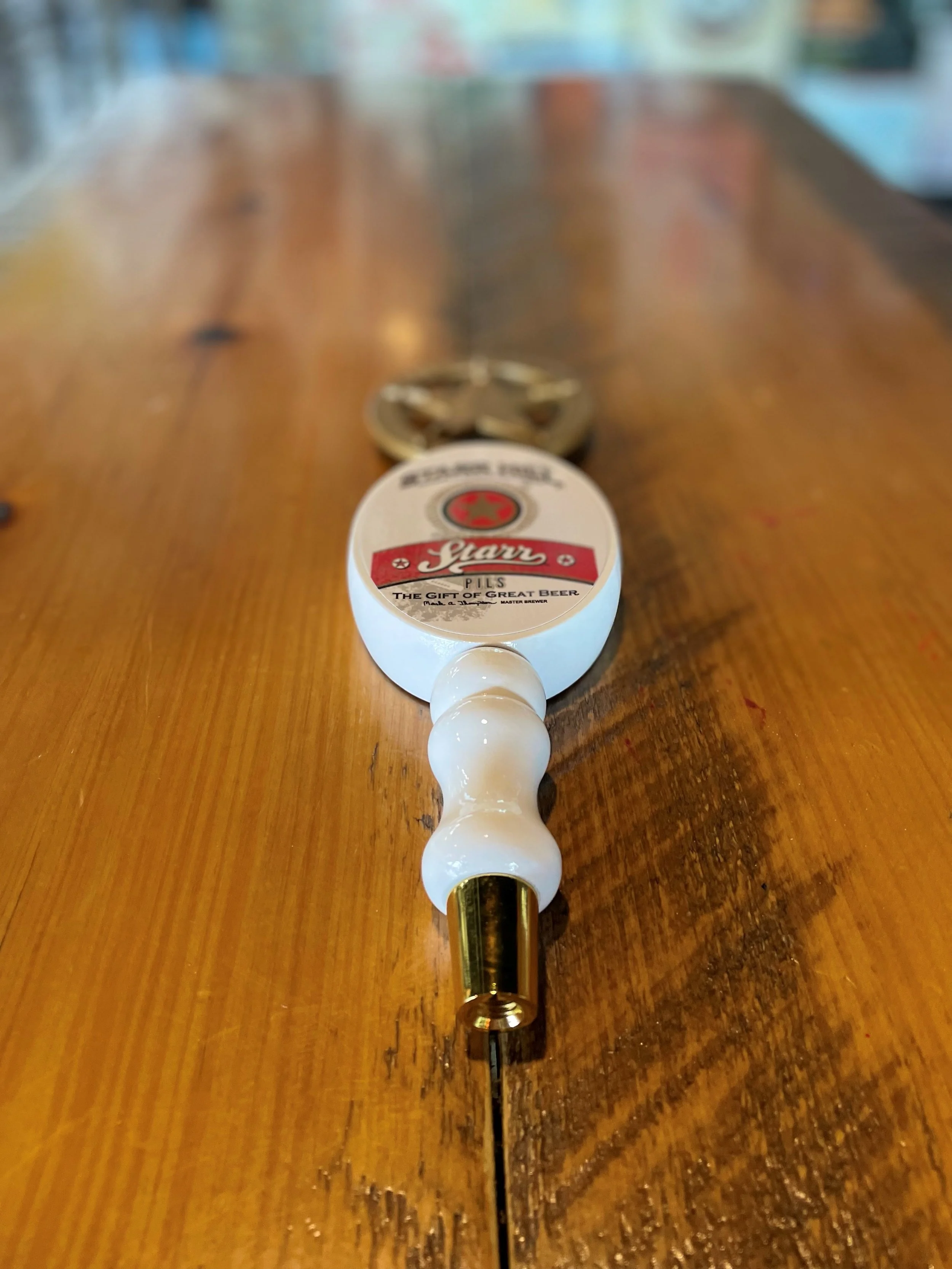 Vintage Tap Handles — Starr Hill Brewery