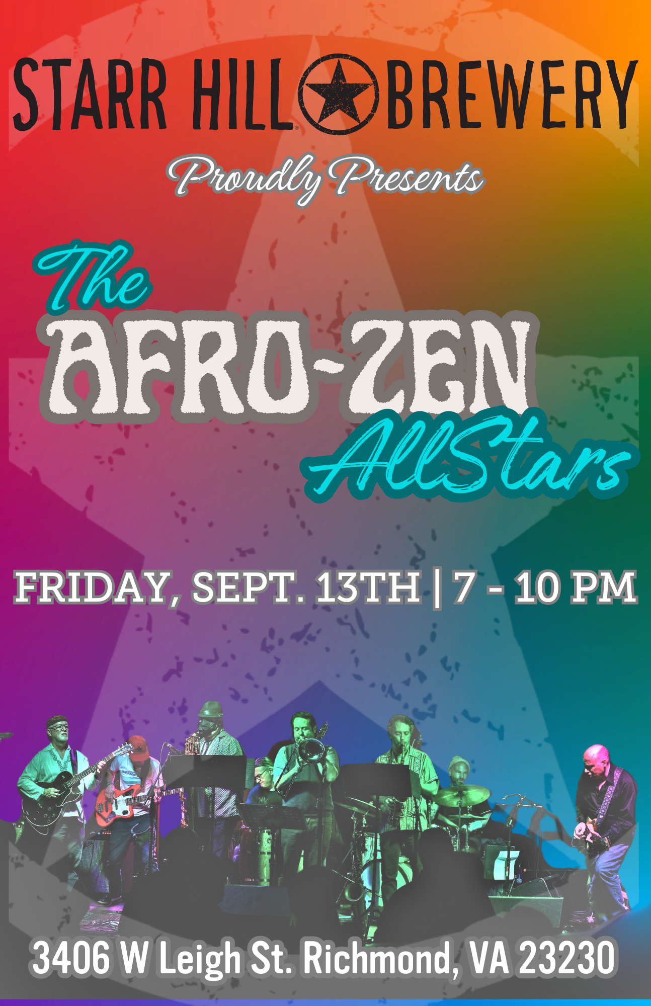 25th Anniversary Weekend featuring Afro-Zen Allstars