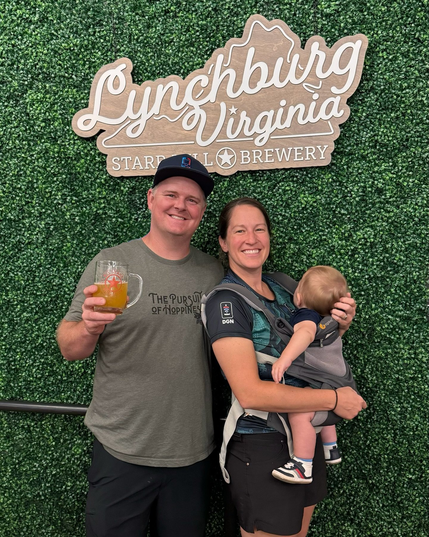 Great visit last night from our new friends at @bevelbeer! Beer lovers and Disc Golf Champions! 🍻🥏 
In Lynchburg for the 2024 @discgolfprotour!