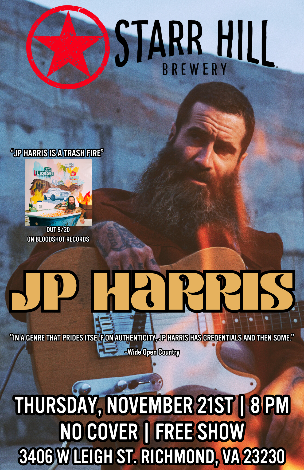 Live Music: JP Harris