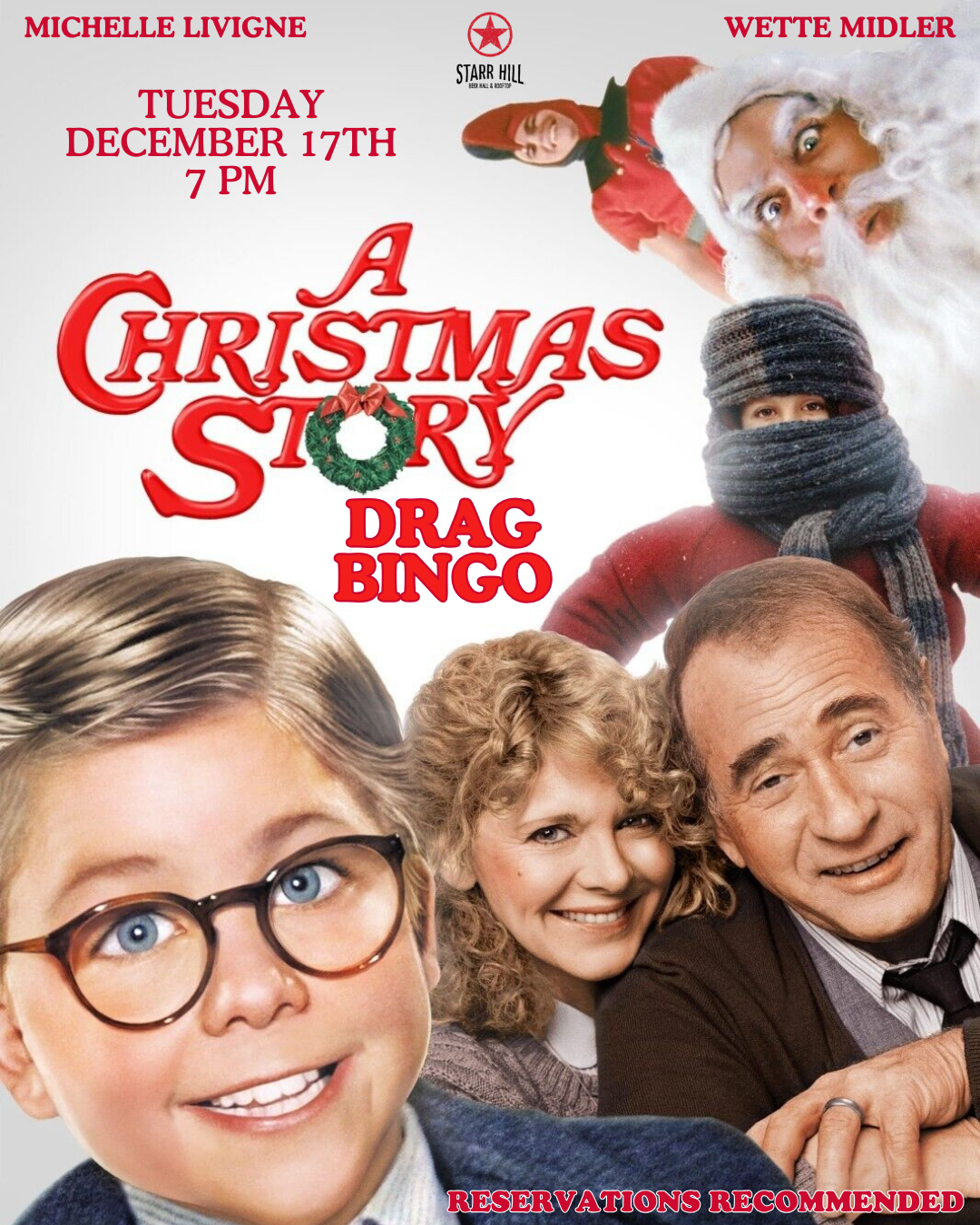 Drag Bingo: A Christmas Story with Michelle Livigne