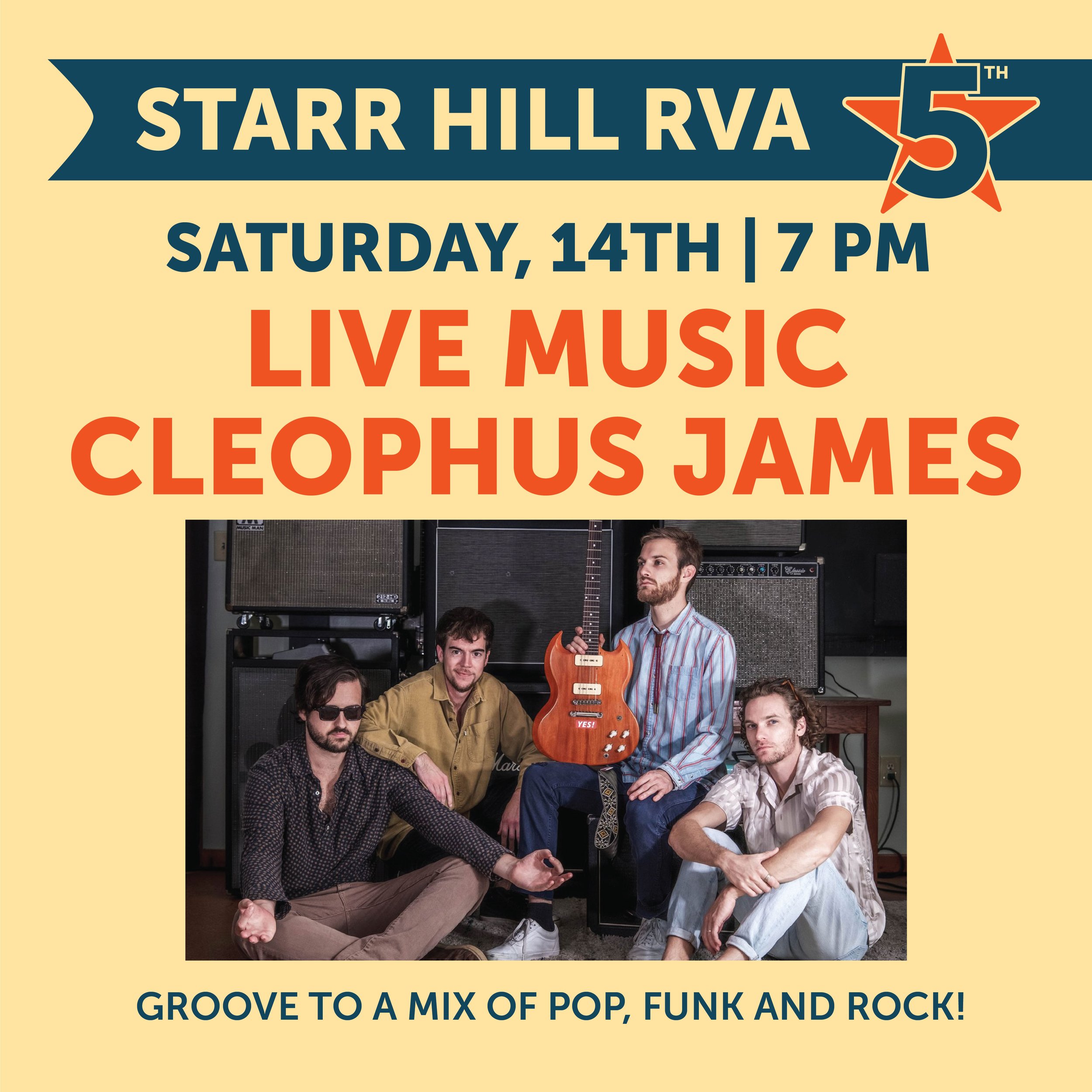 Live Music by Cleophus James