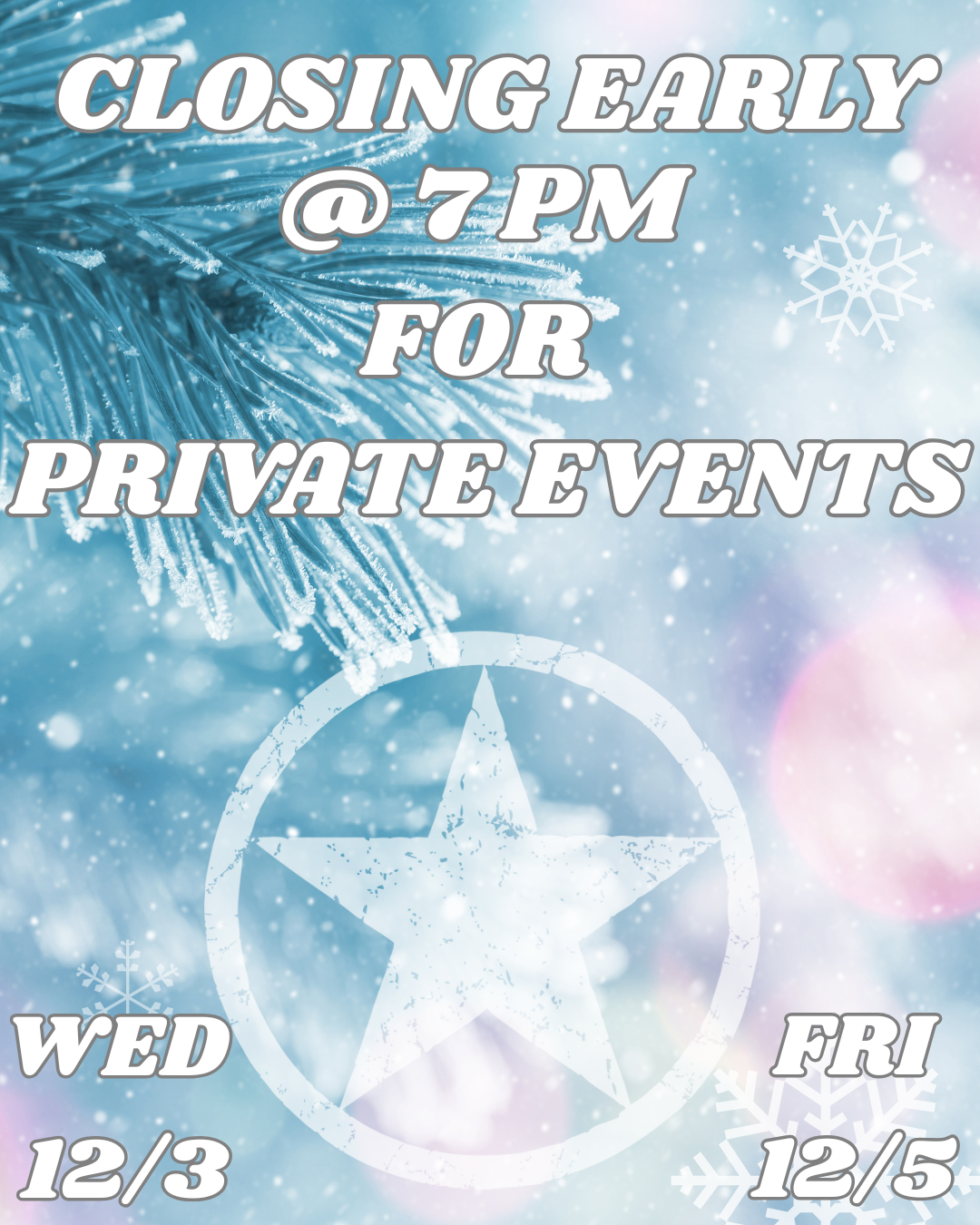 PRIVATE EVENT