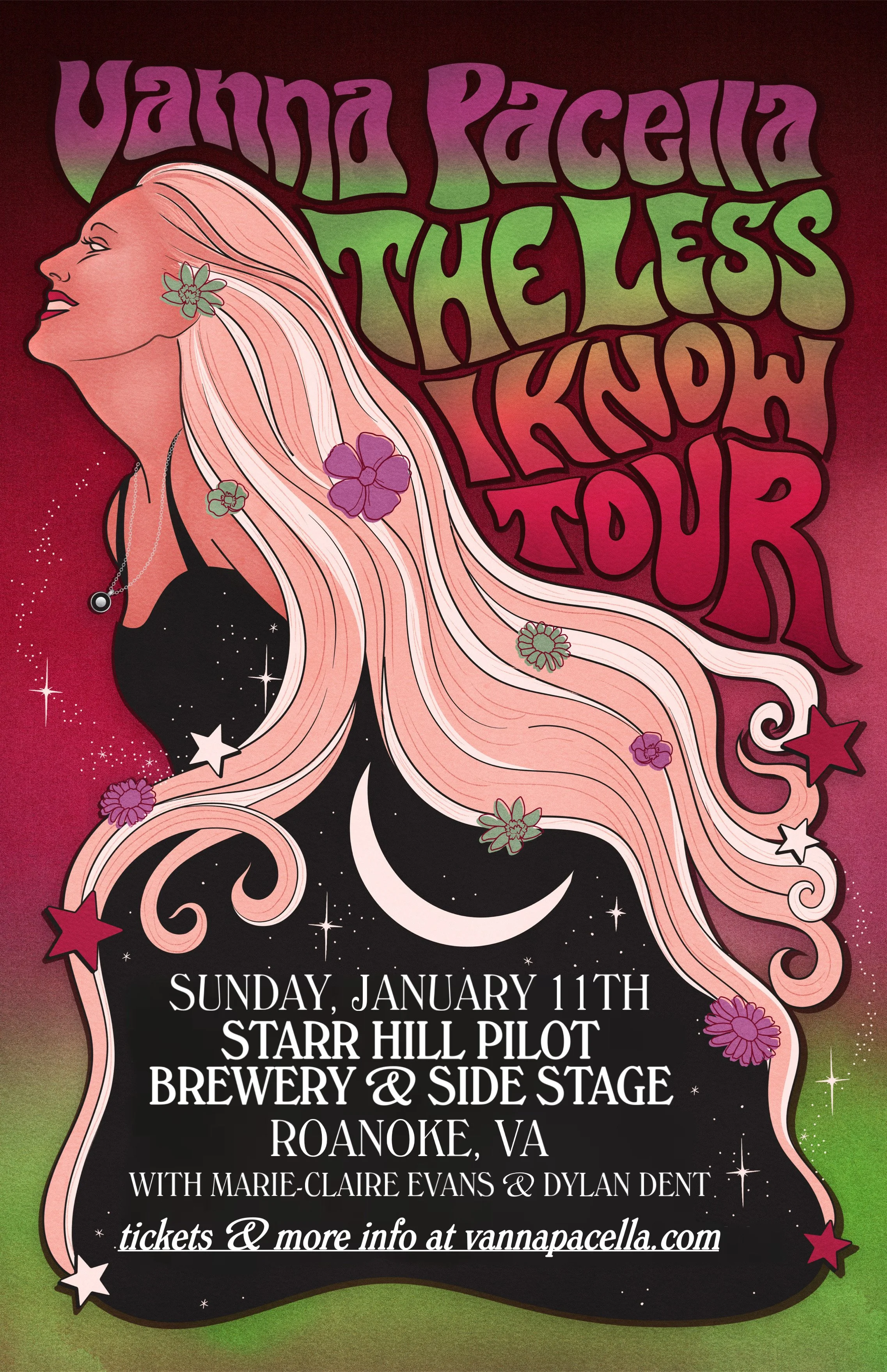 Vanna Pacella — The Less I Know Tour with Marie-Claire and Dylan Dent