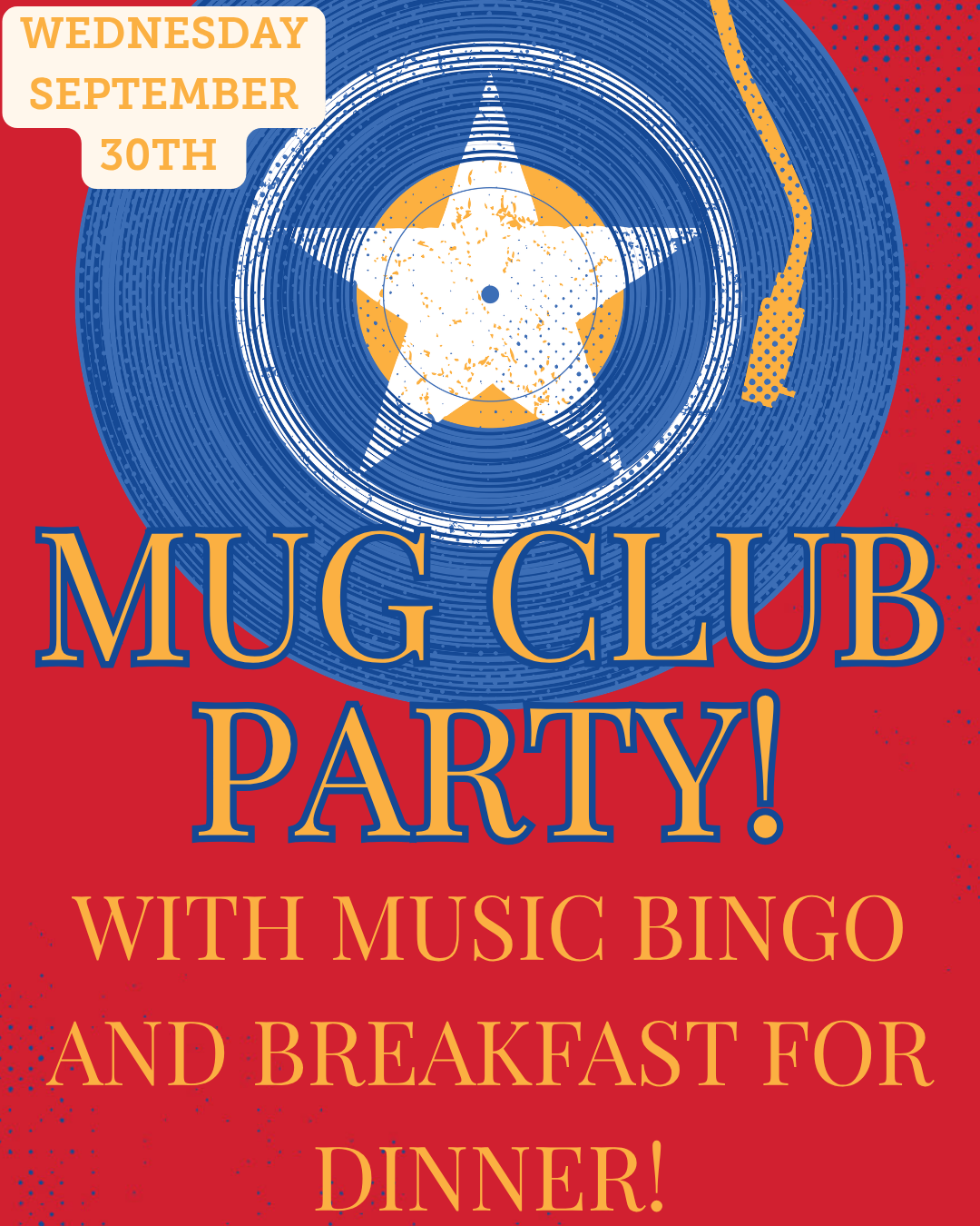 MUG CLUB PRIVATE PARTY