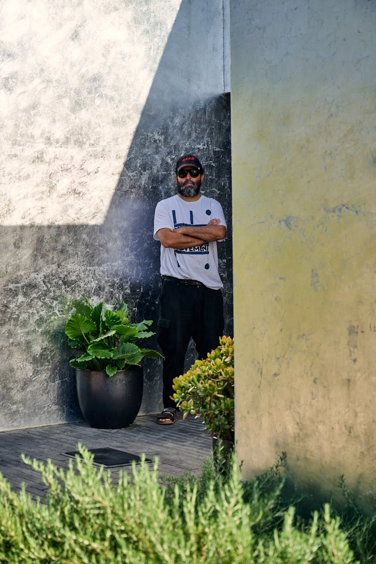 Artist Stefan Brüggemann Portrait Residence and Aterlier Brutalism by Daniel Schäfer Photography 
