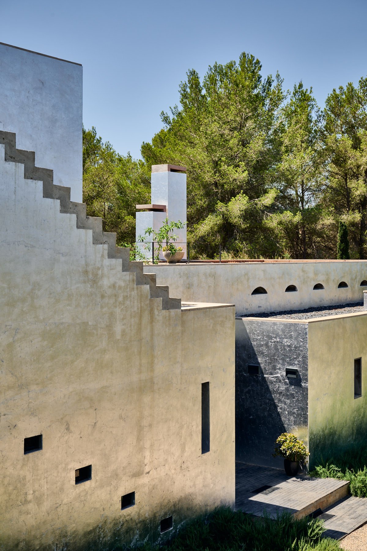 Artist Stefan Brüggemann Residence and Aterlier  Ibiza Brutalism by Daniel Schäfer Photography