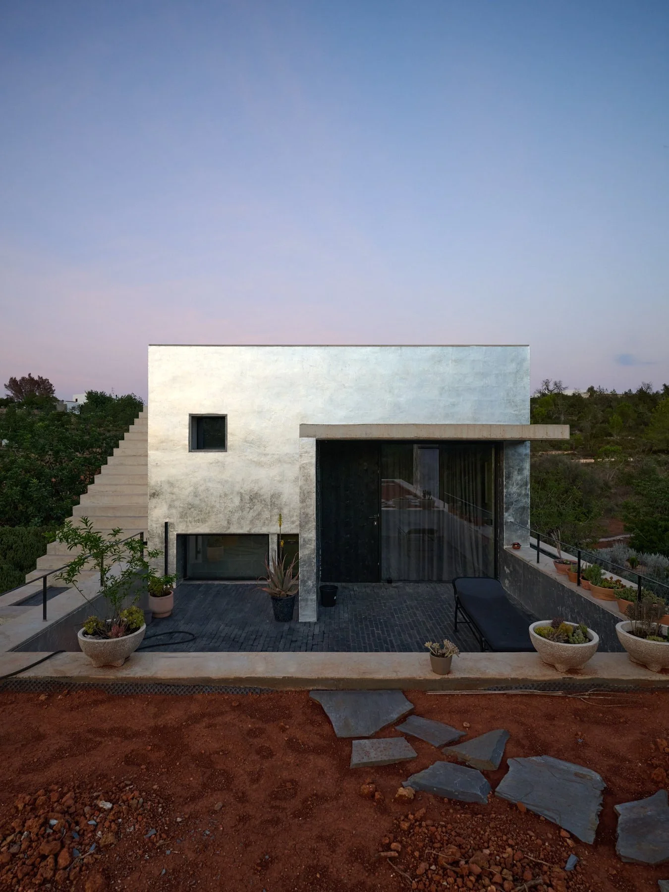 Artist Stefan Brüggemann Residence and Aterlier Ibiza Brutalism by Daniel Schäfer Photography