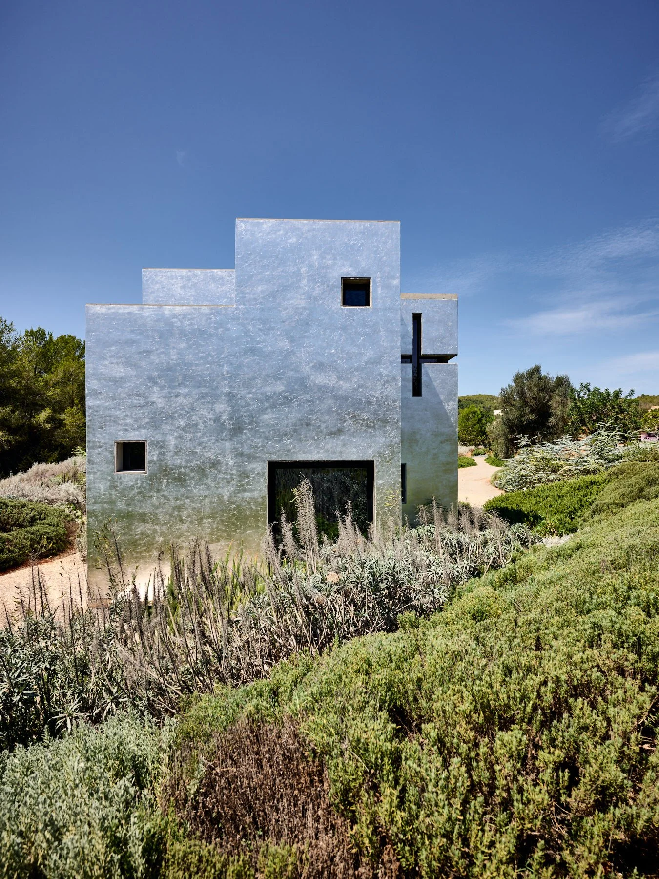 Artist Stefan Brüggemann Residence and Aterlier  Ibiza Brutalism by Daniel Schäfer Photography