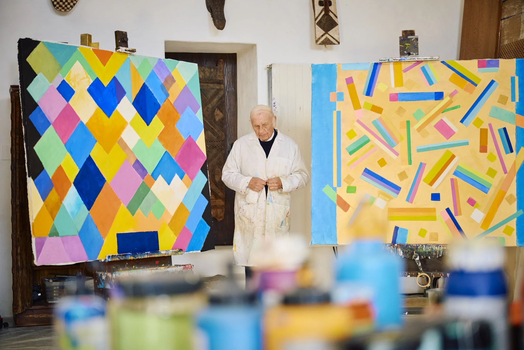 Heinz Mack ZERO Portrait Ibiza Residence and Atelier for HTSI. Photography by Daniel Schäfer