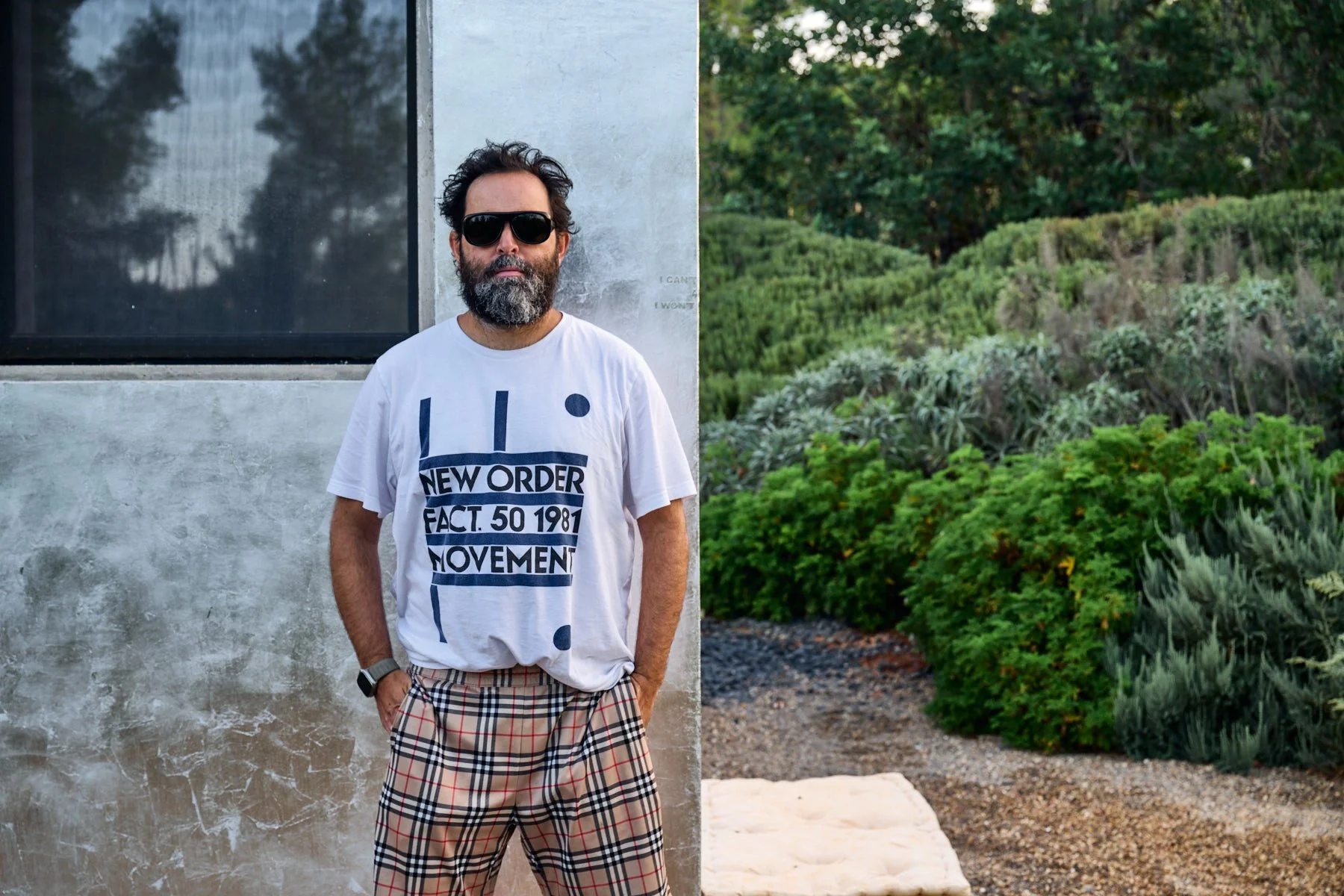 Artist Stefan Brüggemann Portrait Residence and Aterlier Brutalism by Daniel Schäfer Photography 