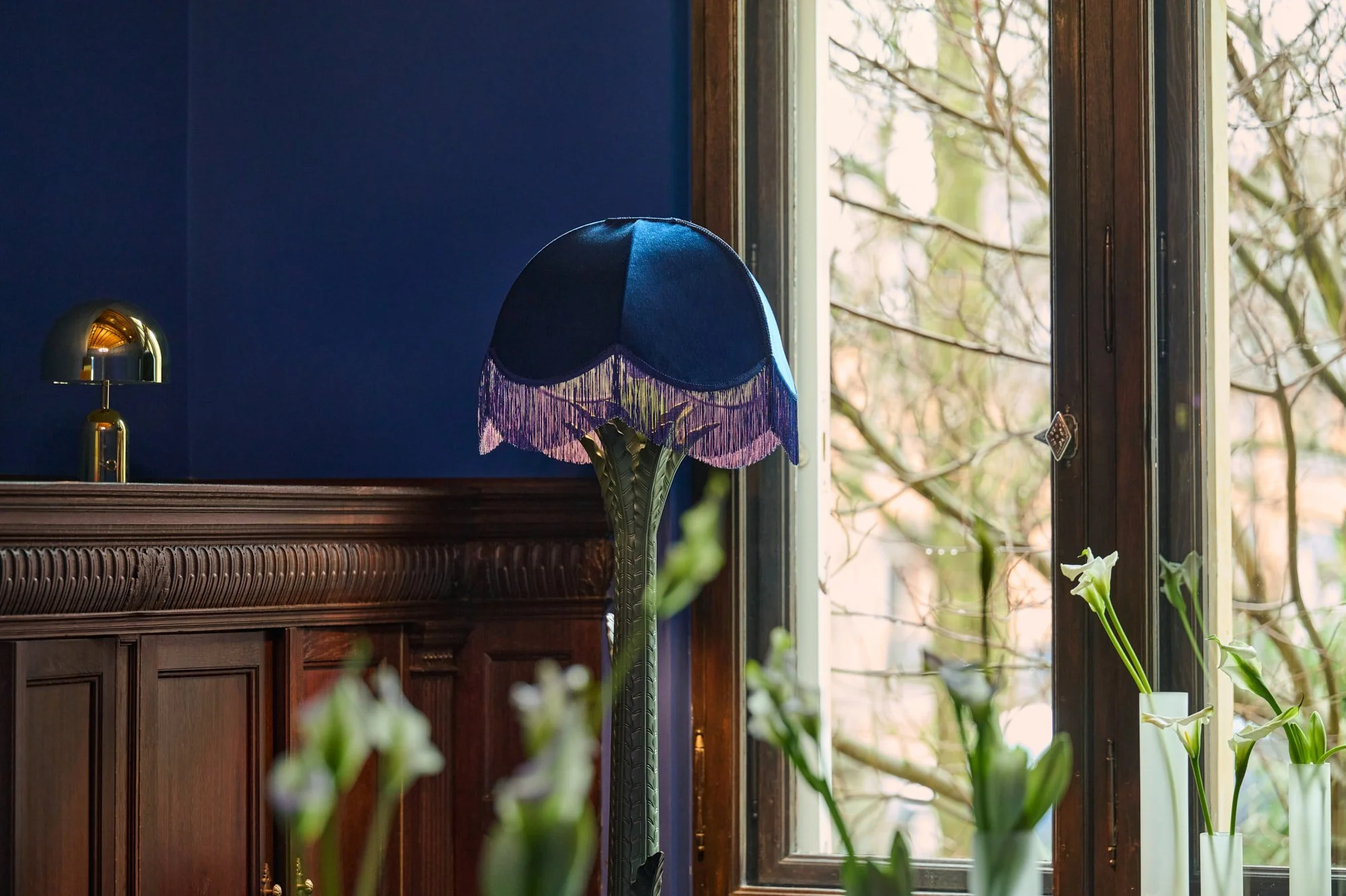 The Florentin Frankfurt by Althoff Collection. The Villa. Blue Room photography by Daniel Schäfer.